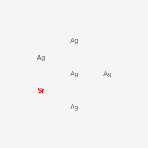 molecular formula Ag5Sr B14723415 Silver--strontium (5/1) CAS No. 12250-17-8