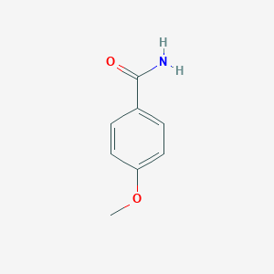 molecular formula C8H9NO2 B147235 4-Methoxybenzamide CAS No. 3424-93-9