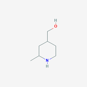 molecular formula C7H15NO B1472352 (2-Methylpiperidin-4-yl)methanol CAS No. 1554168-27-2