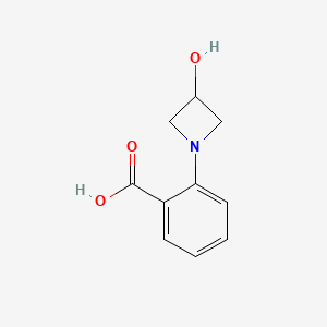 2-(3-Hydroxyazetidin-1-yl)benzoic acid