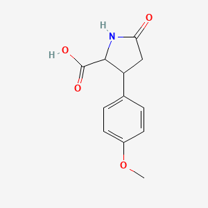 3-(4-Methoxyphenyl)-5-oxoproline