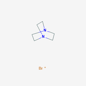 molecular formula C6H12BrN2 B14723641 CID 57351113 