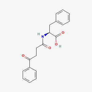 molecular formula C19H19NO4 B14723806 N-(4-Oxo-4-phenylbutanoyl)-L-phenylalanine CAS No. 5891-60-1