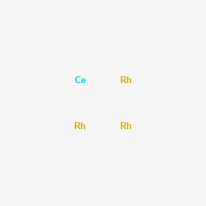 molecular formula CeRh3 B14723848 Cerium;rhodium CAS No. 12338-40-8