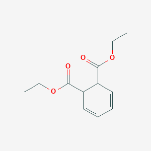 molecular formula C12H16O4 B14723874 Diethyl cyclohexa-3,5-diene-1,2-dicarboxylate CAS No. 6268-45-7