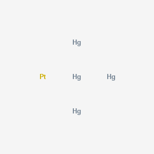 molecular formula Hg4Pt B14723921 Mercury--platinum (4/1) CAS No. 12162-37-7