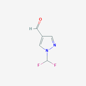 1-(Difluoromethyl)-1H-pyrazole-4-carbaldehyde