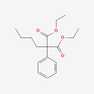molecular formula C17H24O4 B14724039 Diethyl butyl(phenyl)propanedioate CAS No. 7155-21-7