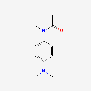 molecular formula C11H16N2O B14724134 N-[4-(Dimethylamino)phenyl]-N-methylacetamide CAS No. 5369-36-8