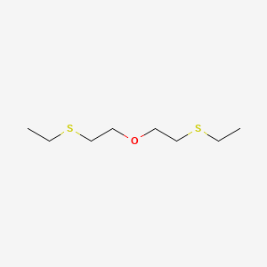 molecular formula C8H18OS2 B14724177 6-Oxa-3,9-dithiaundecane CAS No. 5648-30-6