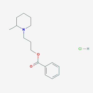 molecular formula C16H24ClNO2 B147242 Piperocaine hydrochloride CAS No. 533-28-8