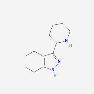 3-(piperidin-2-yl)-4,5,6,7-tetrahydro-1H-indazole