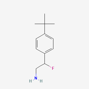 2-(4-Tert-butylphenyl)-2-fluoroethan-1-amine