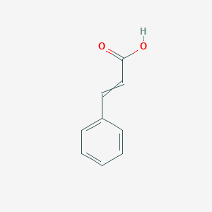 molecular formula C₉H₈O₂ B147244 肉桂酸 CAS No. 621-82-9