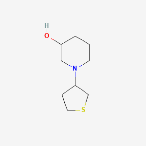 1-(Tetrahydrothiophen-3-yl)piperidin-3-ol