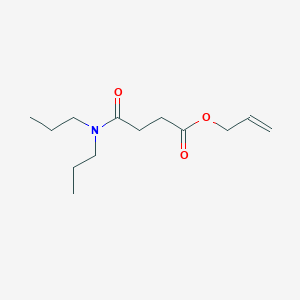 molecular formula C13H23NO3 B14724426 Prop-2-en-1-yl 4-(dipropylamino)-4-oxobutanoate CAS No. 6946-65-2