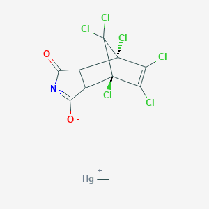 molecular formula C10H5Cl6HgNO2 B14724479 Methylmercurichlorendimide CAS No. 5902-79-4