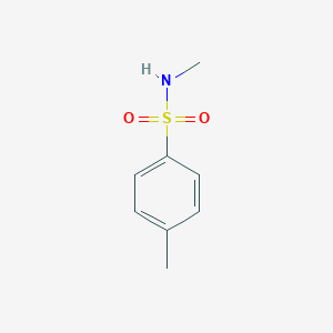 molecular formula C8H11NO2S B147245 N-Methyl-p-toluenesulfonamide CAS No. 640-61-9