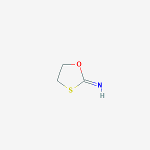 molecular formula C3H5NOS B14724708 1,3-Oxathiolan-2-imine CAS No. 5638-38-0