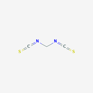 molecular formula C3H2N2S2 B14724740 Diisothiocyanatomethane CAS No. 13061-19-3