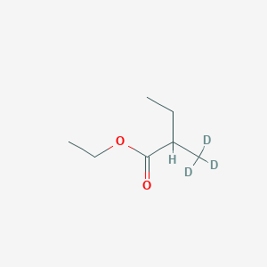 molecular formula C7H14O2 B147248 Ethyl 2-(methyl-d3)butanoate 