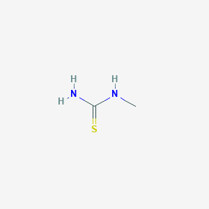 molecular formula C2H6N2S B147249 N-甲基硫脲 CAS No. 598-52-7
