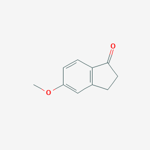 molecular formula C10H10O2 B147253 5-Methoxy-1-indanone CAS No. 5111-70-6