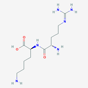 molecular formula C12H26N6O3 B1472536 H-Arg-Lys-OH CAS No. 40968-46-5