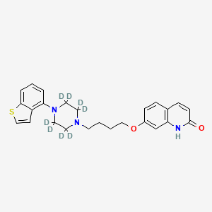 molecular formula C25H27N3O2S B1472543 Brexpiprazole-d8 CAS No. 1427049-19-1