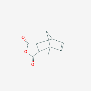 molecular formula C10-H10-O3 B147257 5-Norbornene-2,3-dicarboxylic anhydride, methyl- CAS No. 25134-21-8