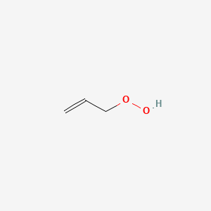 molecular formula C3H6O2 B14725931 Hydroperoxide, 2-propenyl CAS No. 6069-42-7