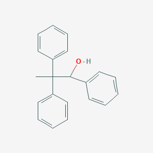 molecular formula C21H20O B14725956 1,2,2-Triphenylpropan-1-ol CAS No. 5400-98-6