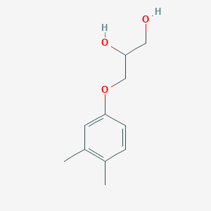 molecular formula C11H16O3 B14726049 3-(3,4-Dimethylphenoxy)propane-1,2-diol CAS No. 5469-71-6