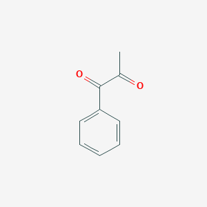 molecular formula C9H8O2 B147261 1-Phenyl-1,2-propanedione CAS No. 579-07-7