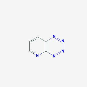 molecular formula C5H3N5 B14726184 Pyrido[2,3-e][1,2,3,4]tetrazine CAS No. 6133-56-8