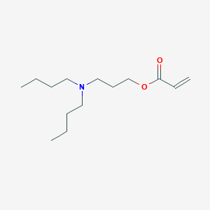 molecular formula C14H27NO2 B14726222 3-(Dibutylamino)propyl prop-2-enoate CAS No. 6288-21-7
