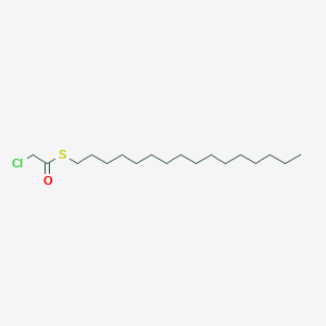 molecular formula C18H35ClOS B14726539 s-Hexadecyl chloroethanethioate CAS No. 6310-33-4