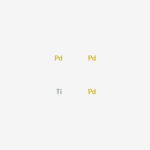 molecular formula Pd3Ti B14726606 Palladium--titanium (3/1) CAS No. 12066-72-7