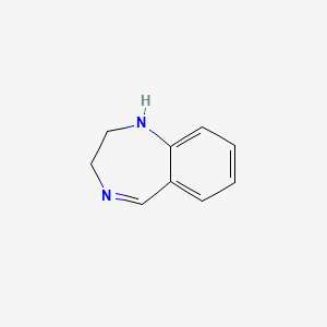 molecular formula C9H10N2 B14726665 2,3-Dihydro-1H-1,4-benzodiazepine CAS No. 5945-91-5