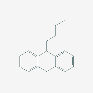 molecular formula C18H20 B14726703 9-Butyl-9,10-dihydroanthracene CAS No. 10394-60-2