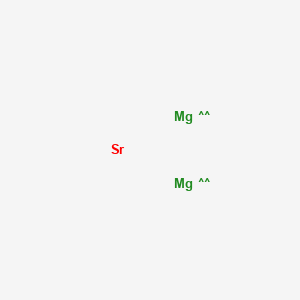 molecular formula Mg2Sr B14726776 Magnesium--strontium (2/1) CAS No. 12286-11-2