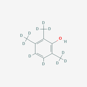 molecular formula C9H12O B1472684 2,3,6-Trimethylphenol-D11 