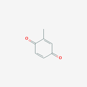 molecular formula C7H6O2 B147270 p-Toluquinone CAS No. 553-97-9