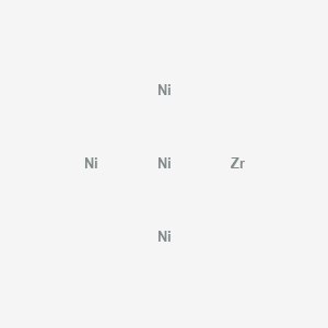 molecular formula Ni4Zr B14727050 Nickel--zirconium (4/1) CAS No. 11083-60-6