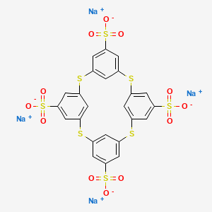 molecular formula C24H12Na4O16S8 B1472711 4-Sulfothiacalix[4]arene Sodium Salt CAS No. 211561-04-5