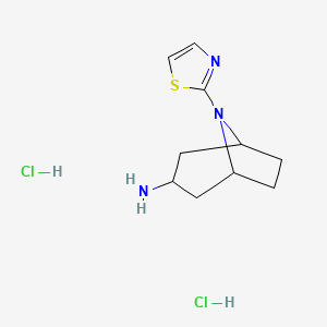 8-(Thiazol-2-yl)-8-azabicyclo[3.2.1]octan-3-amine dihydrochloride