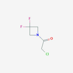 2-Chloro-1-(3,3-difluoroazetidin-1-yl)ethan-1-one