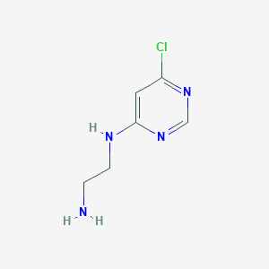 N1-(6-chloropyrimidin-4-yl)ethane-1,2-diamine