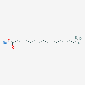 molecular formula C16H31NaO2 B1472735 Sodium hexadecanoate-16,16,16-d3 CAS No. 347841-37-6