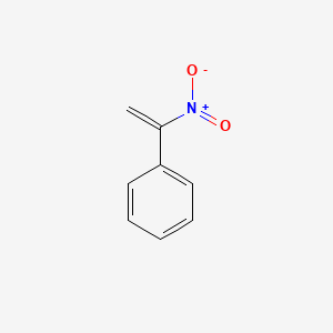 molecular formula C8H7NO2 B14727384 Styrene, alpha-nitro- CAS No. 5468-44-0